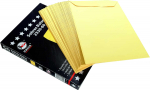 50 Sobres Amarillos Tamaño Carta Nassa con Solapa Engomada