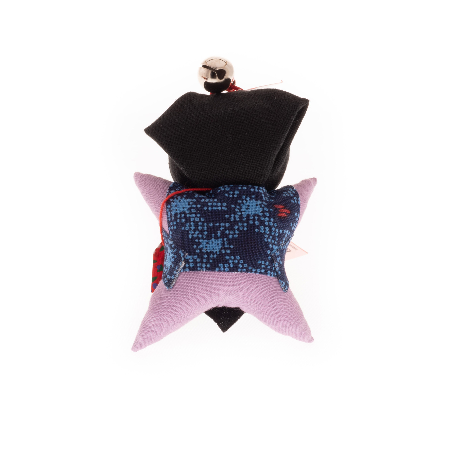 Amuleto Sarubobo Japonés Artesanal Lila