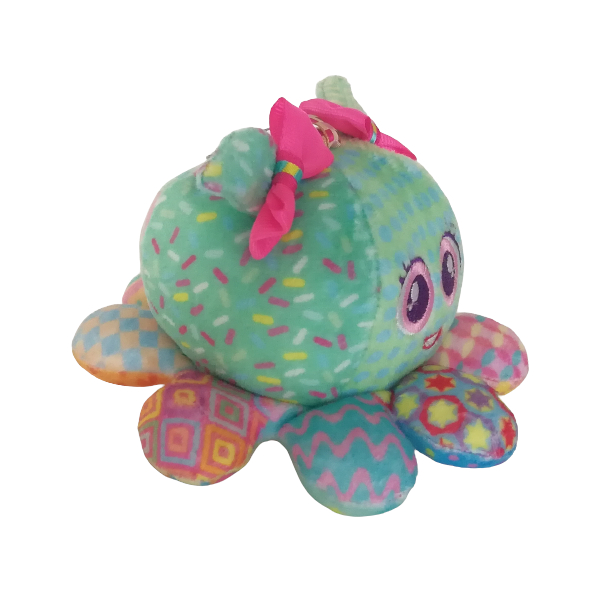 Llavero Mini Pulpo Distroller Verde Naranja