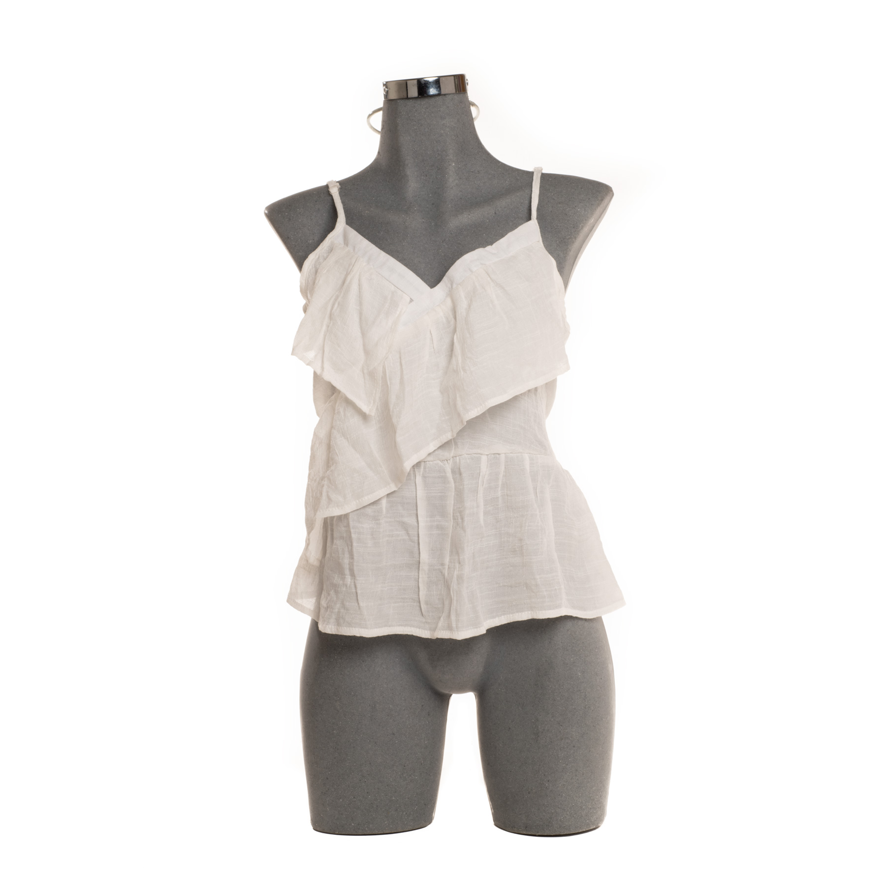 Blusa Gran Oriente KB2845 sin Mangas Blanco