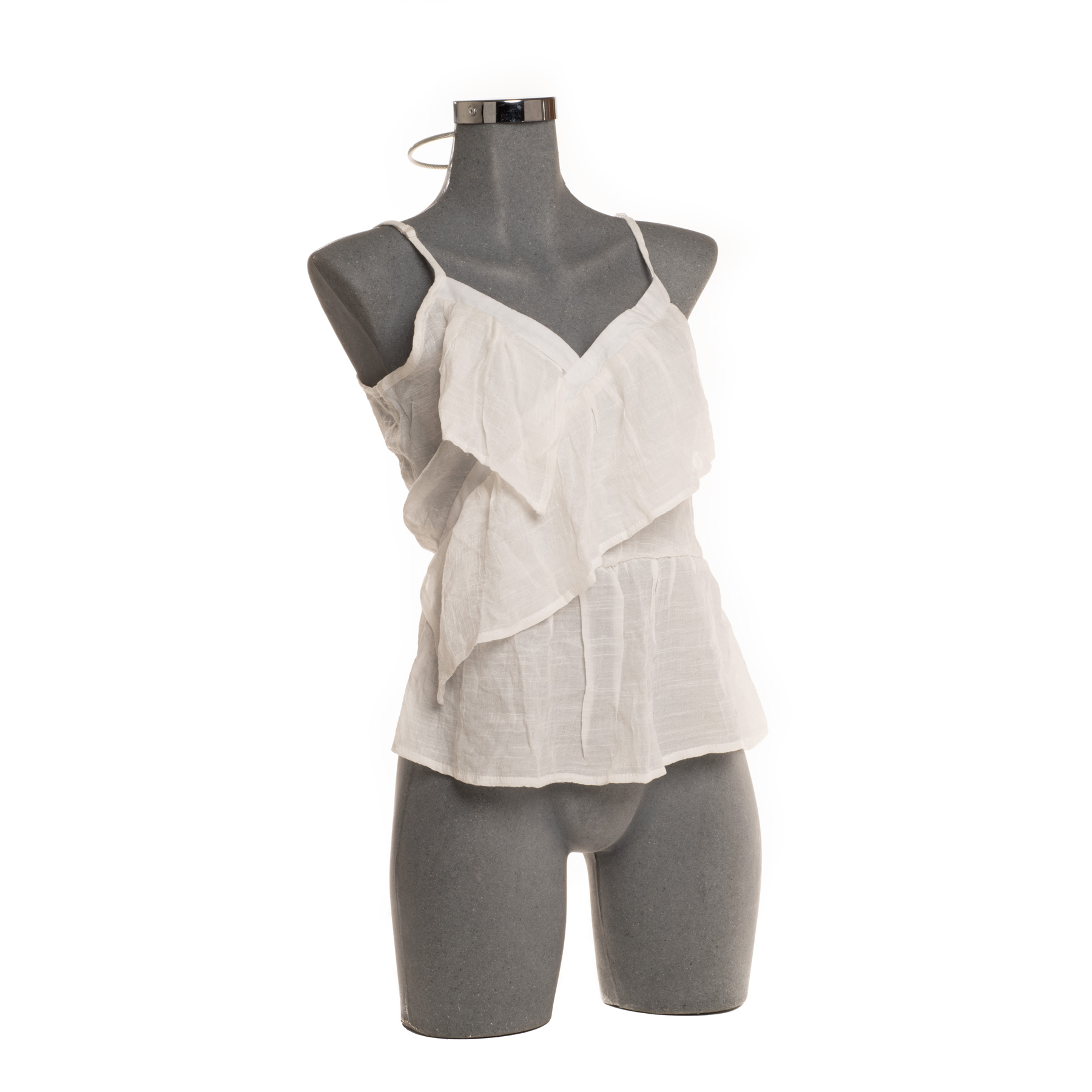 Blusa Gran Oriente KB2845 sin Mangas Blanco